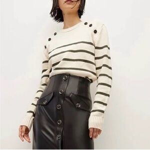 Veronica beard  Sweater with Button Details